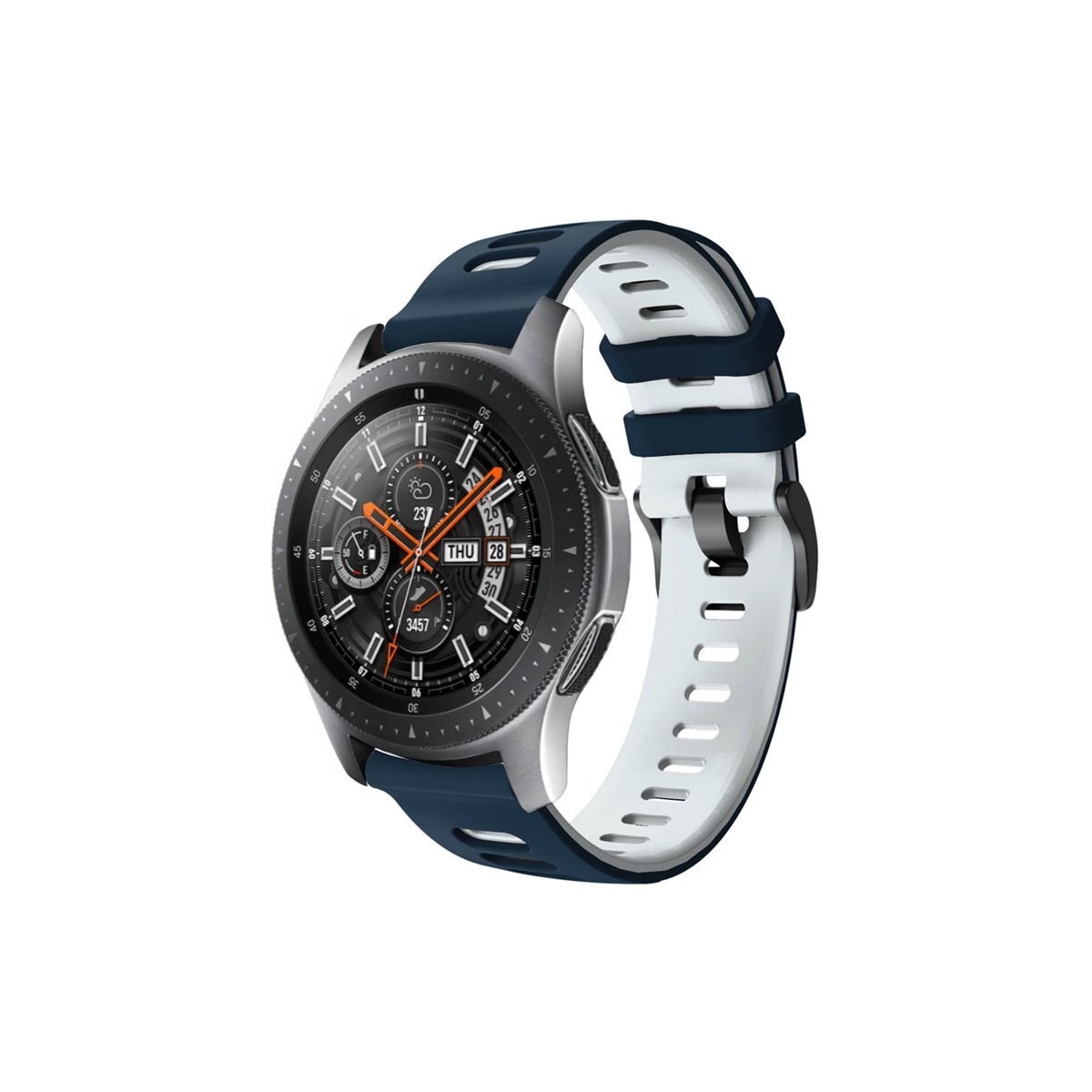 Twin Sport armbånd Samsung Galaxy Watch 46 - Blå/hvit