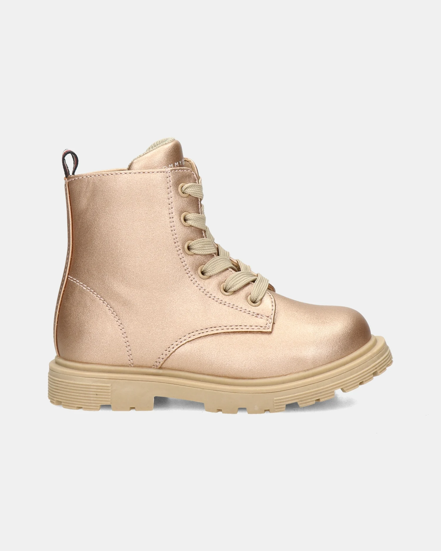 Tommy Hilfiger Keta Veterboots  - rose goud