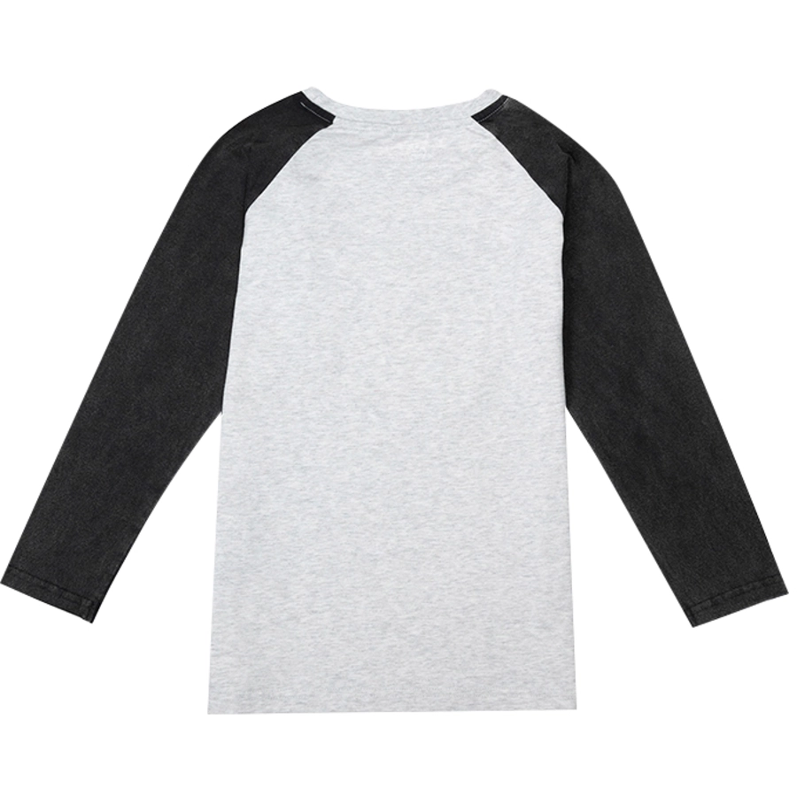 Kohlenknirpse Longsleeve Pluto Kohle  hellgrau