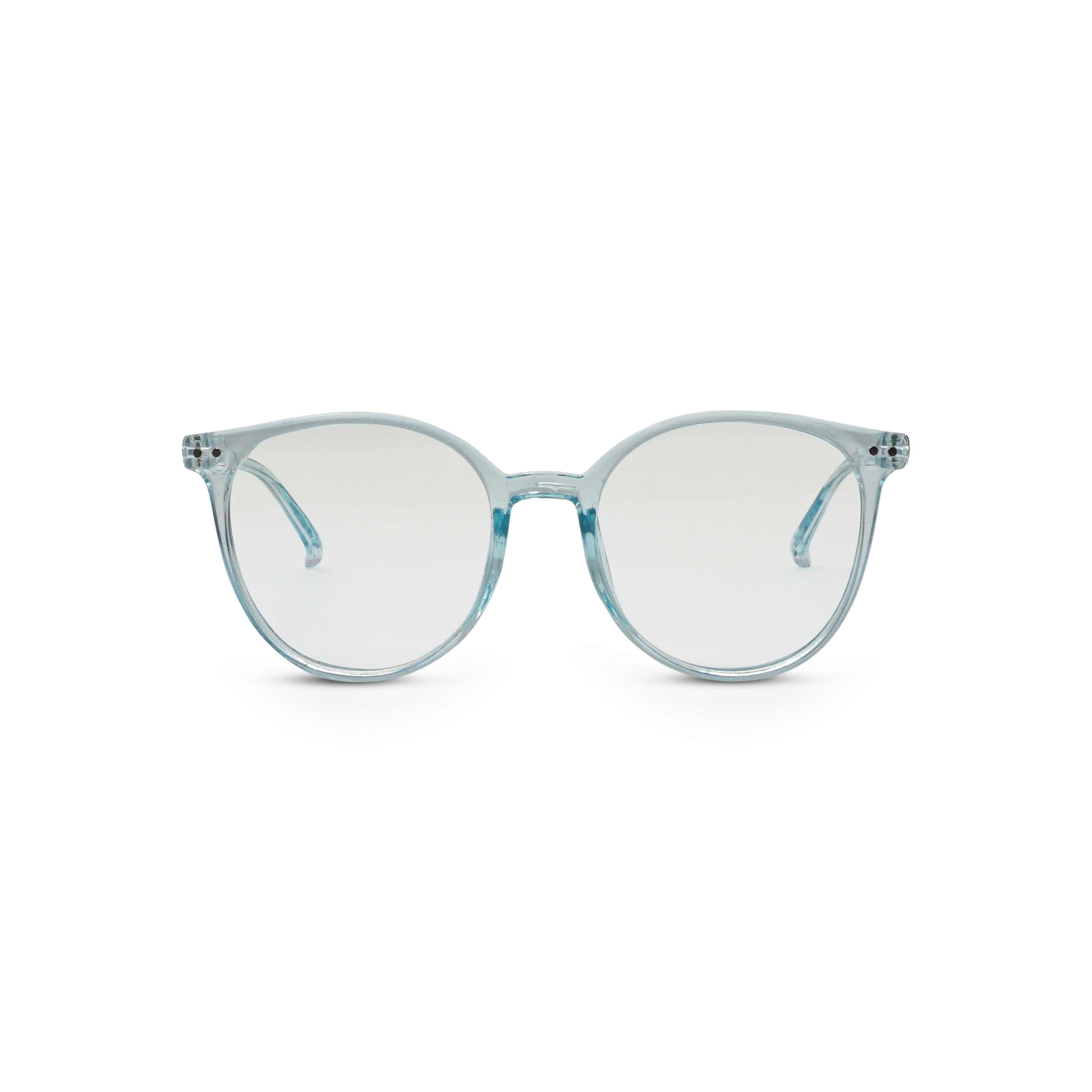 Anti Blue Light Blaulichtfilter Brille Computerbrille - Türkis / Transparent