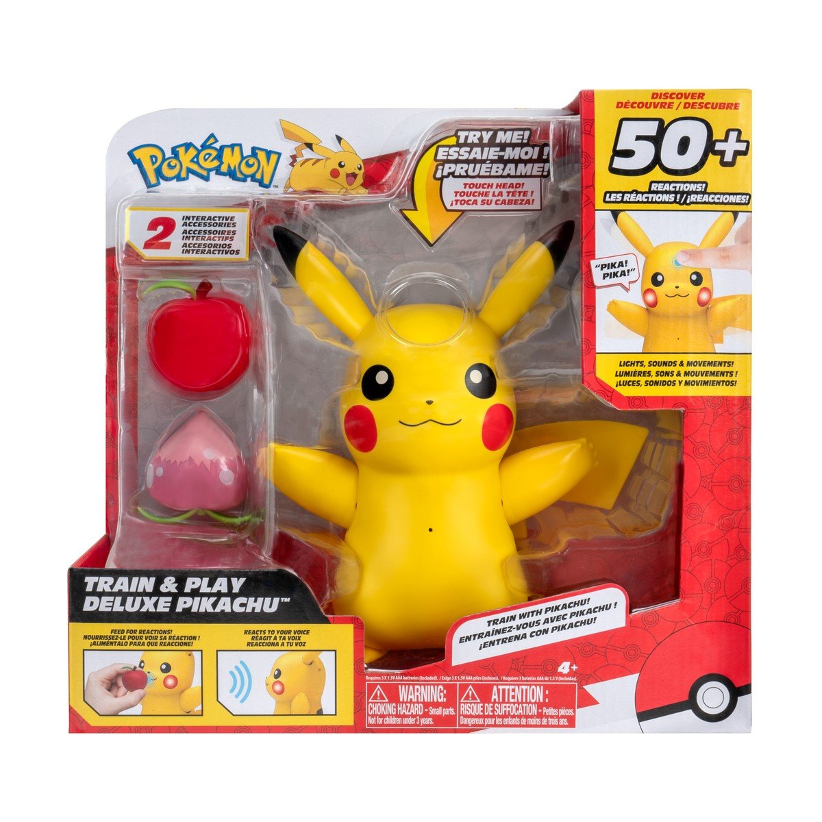 Pikachu interactif et accessoires - Pokémon