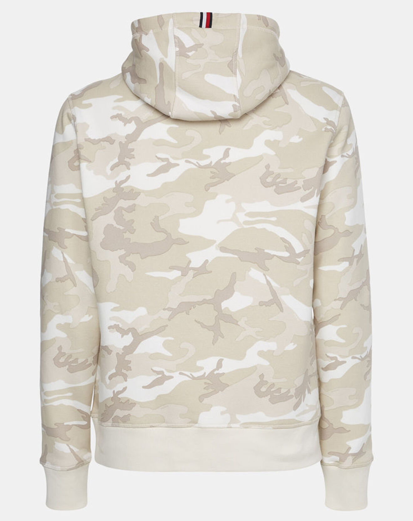 Tommy Hilfiger Sweat à capuche Tommy Logo camouflage beige/blanc