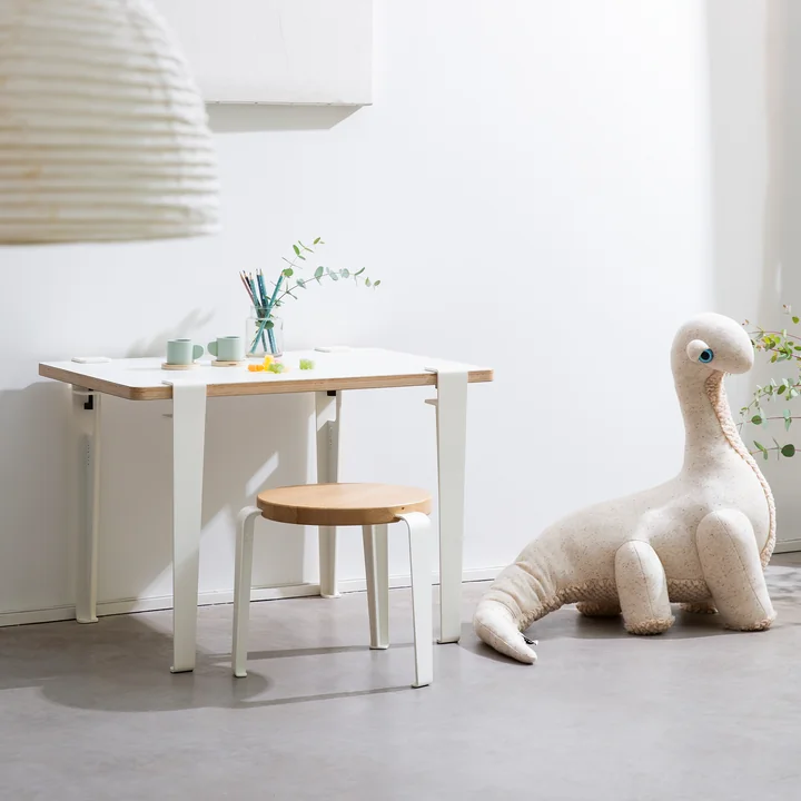 TipToe - MINI LOU Kinderhocker Eiche, sonnengelb