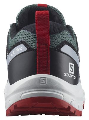 Salomon XA Pro V8 Junior Bleu Rouge Enfant