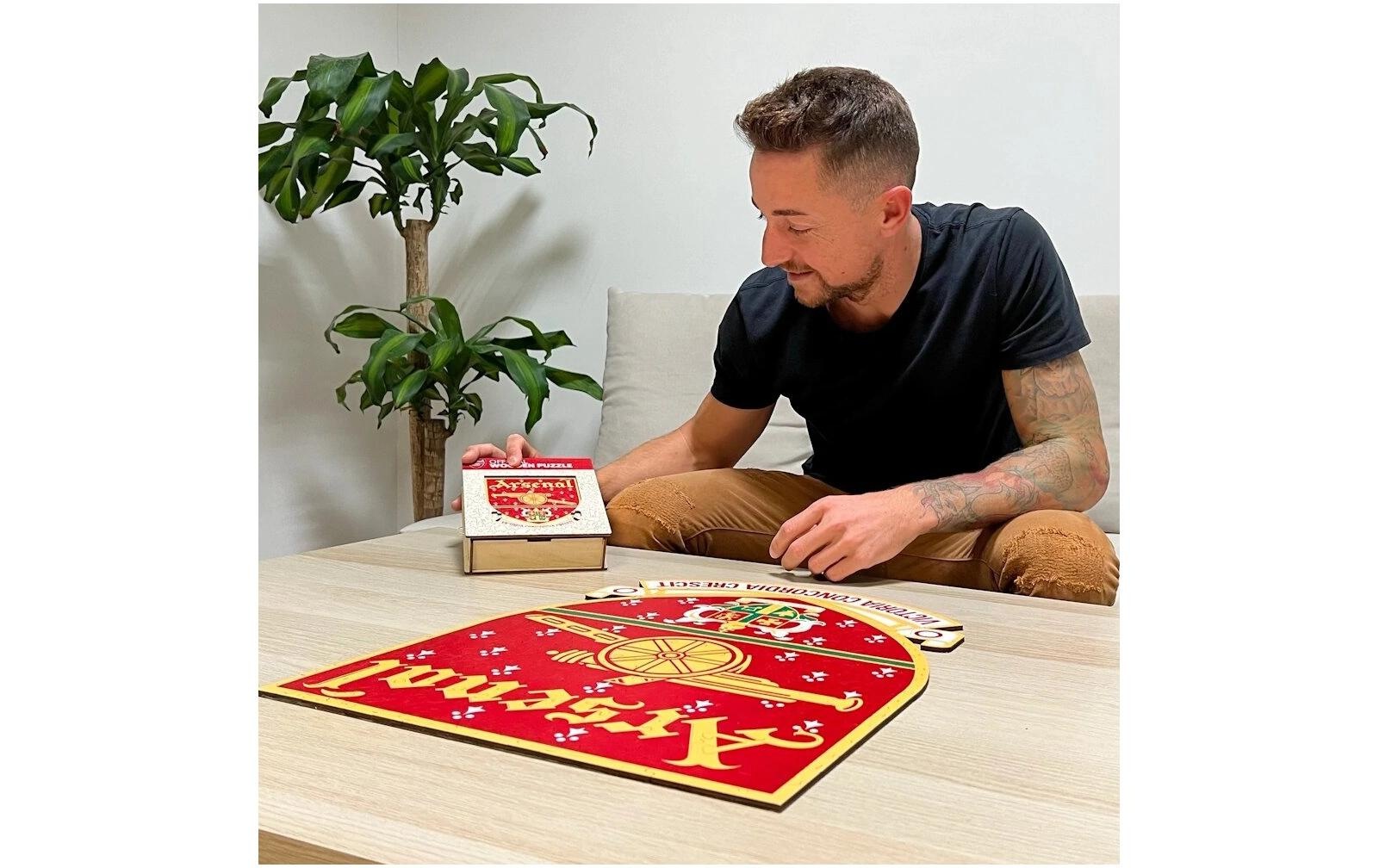 Puzzle »Iconic Arsenal FC – Retro Logo«