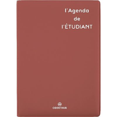 Agenda Humour Gomme - 1 jour par page - 13 x 18,5 cm - vieux rose - Oberthur