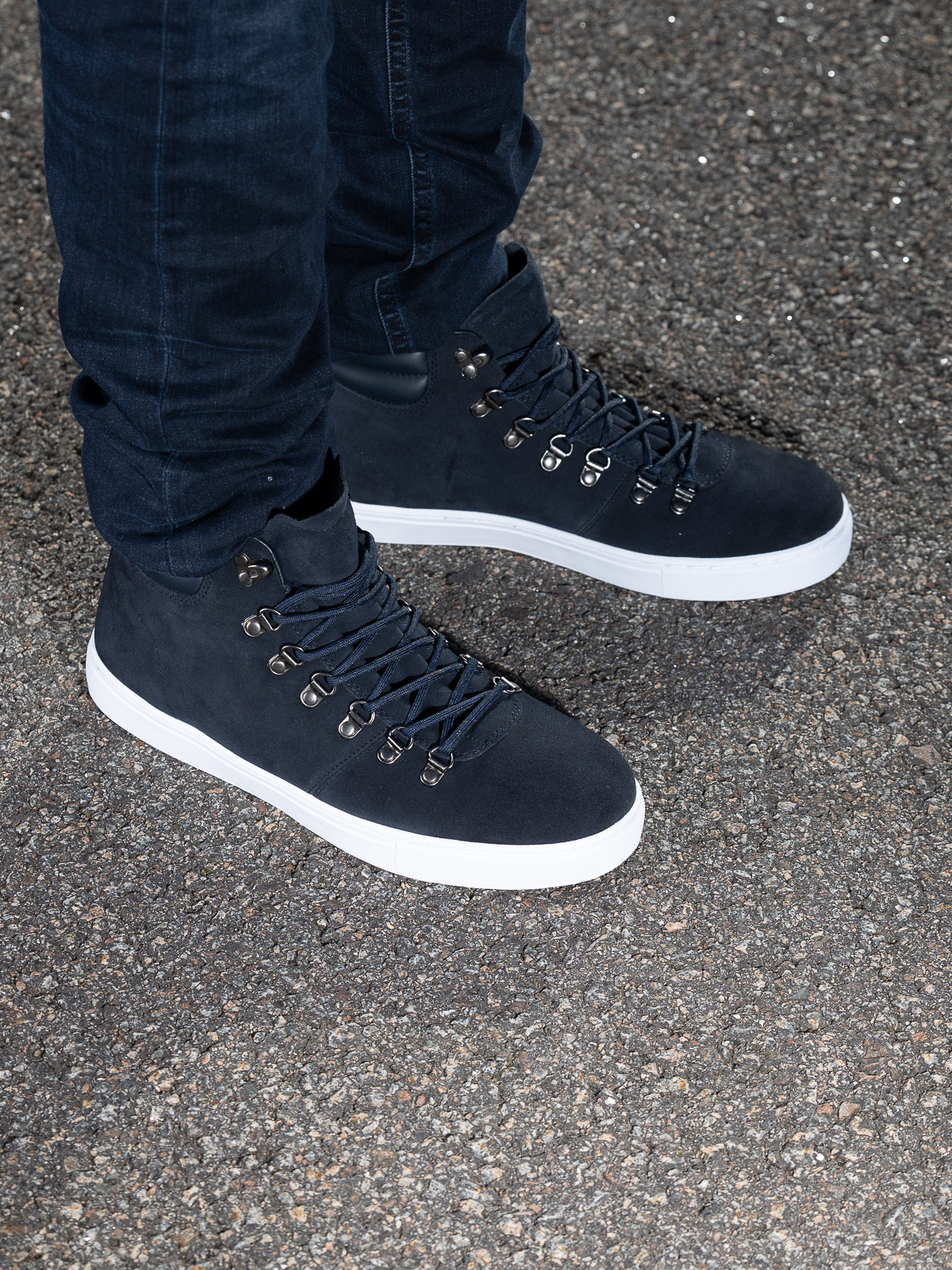 Jean Paul - Sancerre Mid Navy - Trapes Sko