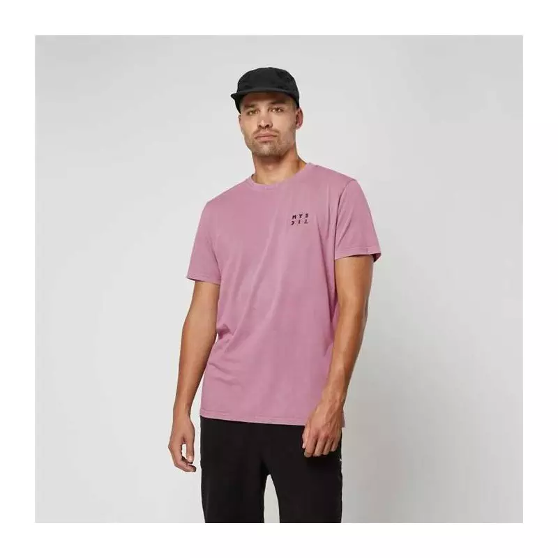 Tee shirt MYSTIC The Mirror GMT Dye Tee Dusty Pink