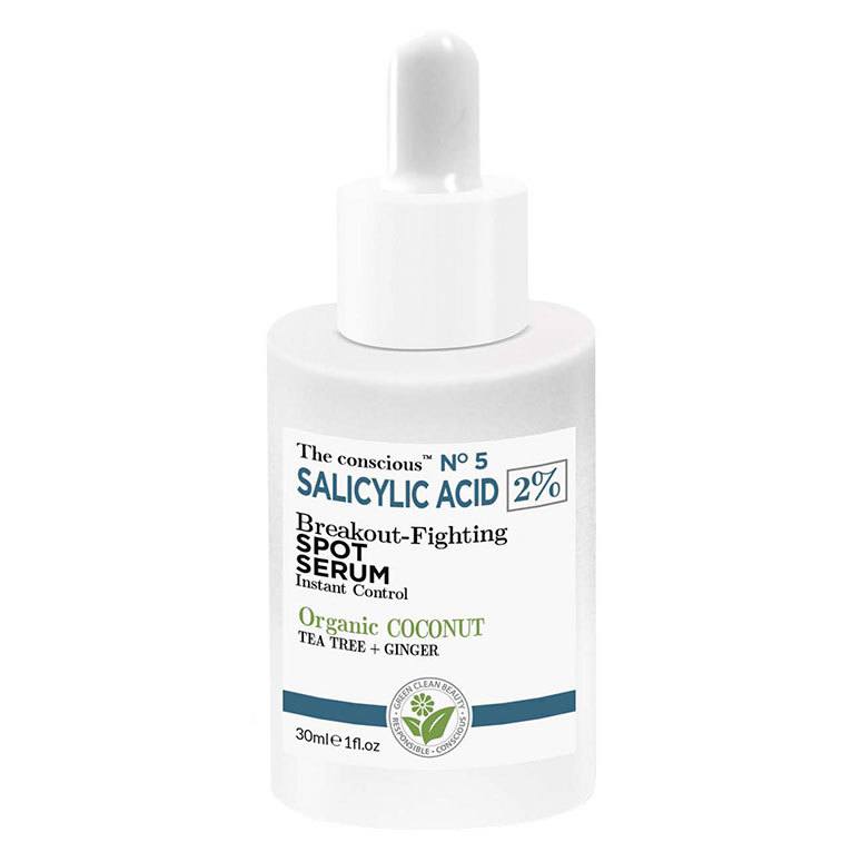 Biovène The Conscious™ Salicylic Acid Breakout-Fighting Spot Serum Organic Coconut 30ml