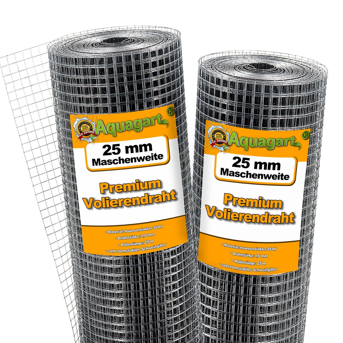 25m x 1m volièredraad, gaas, gelast gaas, gaas, gaashekwerk