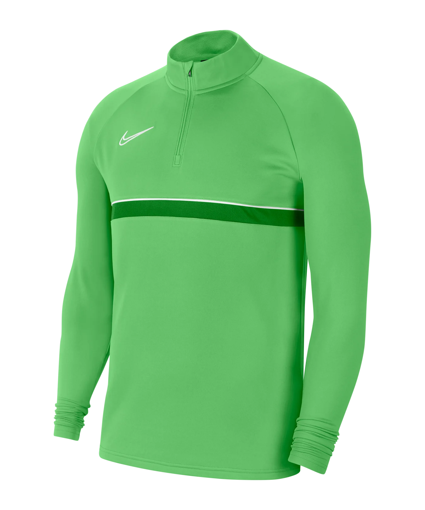 Nike Academy 21 Drill Top Grün Weiss F362