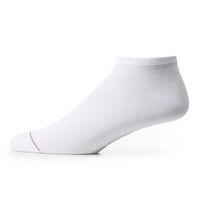 Unisex Sneaker-Socke, Weiß