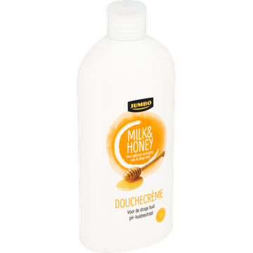 Jumbo Douchecrème Milk & Honey 500 ml