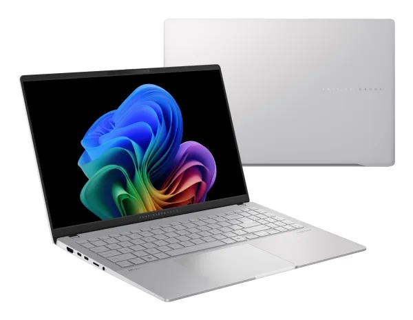 ASUS VivoBook S 15 OLED S5507QA-MA064X - 180° hængselsdesign - Snapdragon X Elite - X1E-78-100 - Win 11 Pro - Qualcomm Adreno - 32 GB RAM - 1 TB SSD NVMe - 15.6