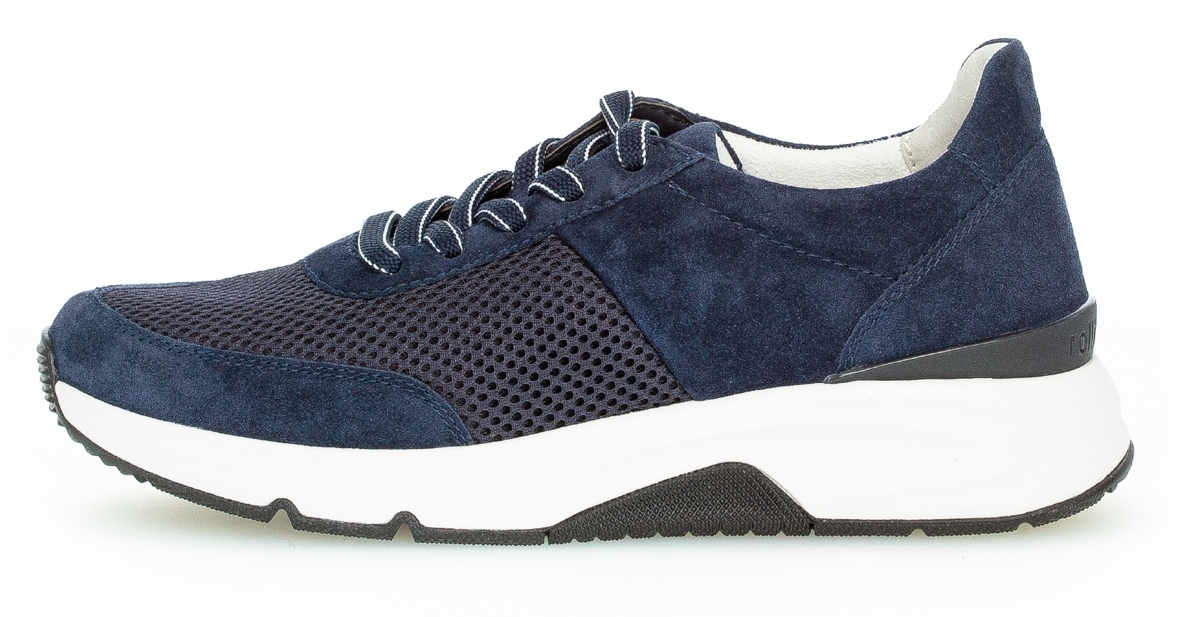 Gabor Rollingsoft Keilsneaker  , Freizeitschuh, Halbschuh, Schnürschuh, Logoschriftzug an der Ferse