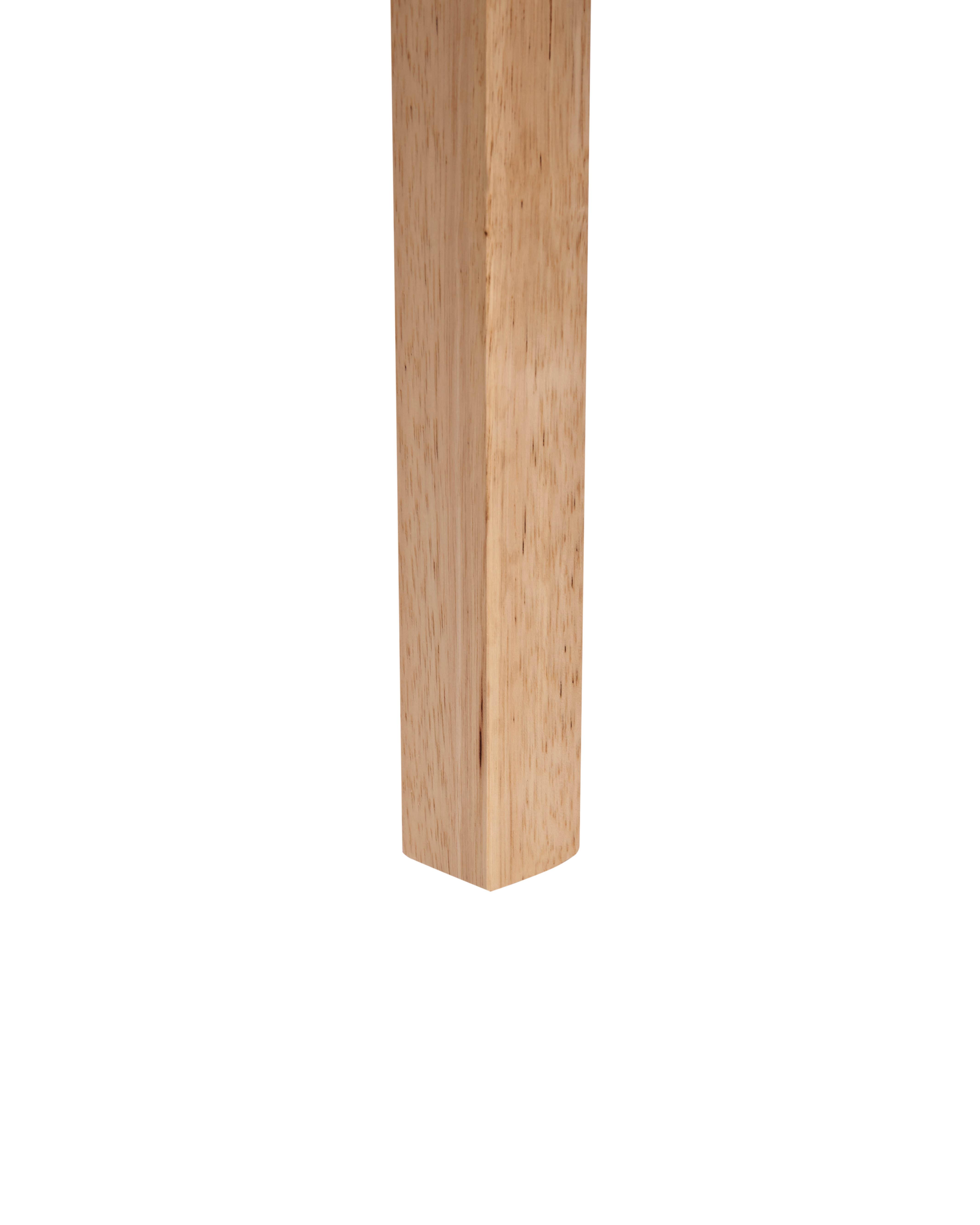 Set van 2 barstoelen AMBLER Hout Lichtbruin/beige