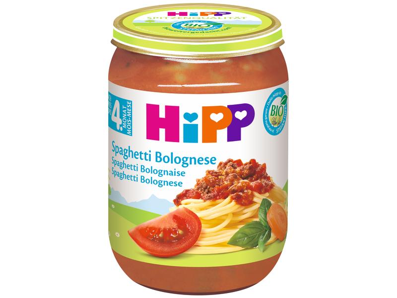HIPP Menü Spaghetti Bolognese 190 g Menü Spaghetti Bolognese für Babys