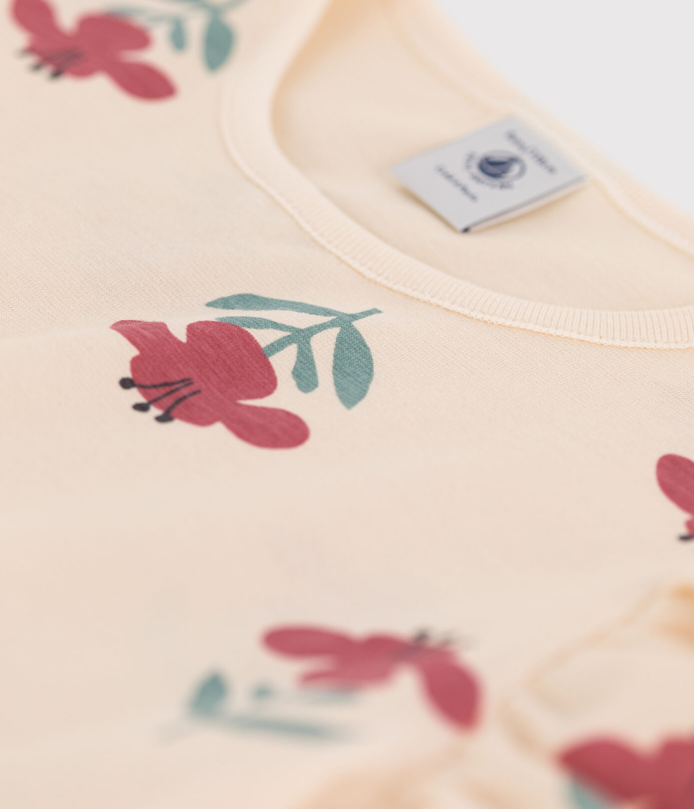 Tee-shirt imprimé en coton enfant fille