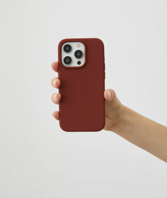 iPhone 15 Pro Silikon Hülle Case Recycled (IDSIC-I2361P-489) - Dark Amber