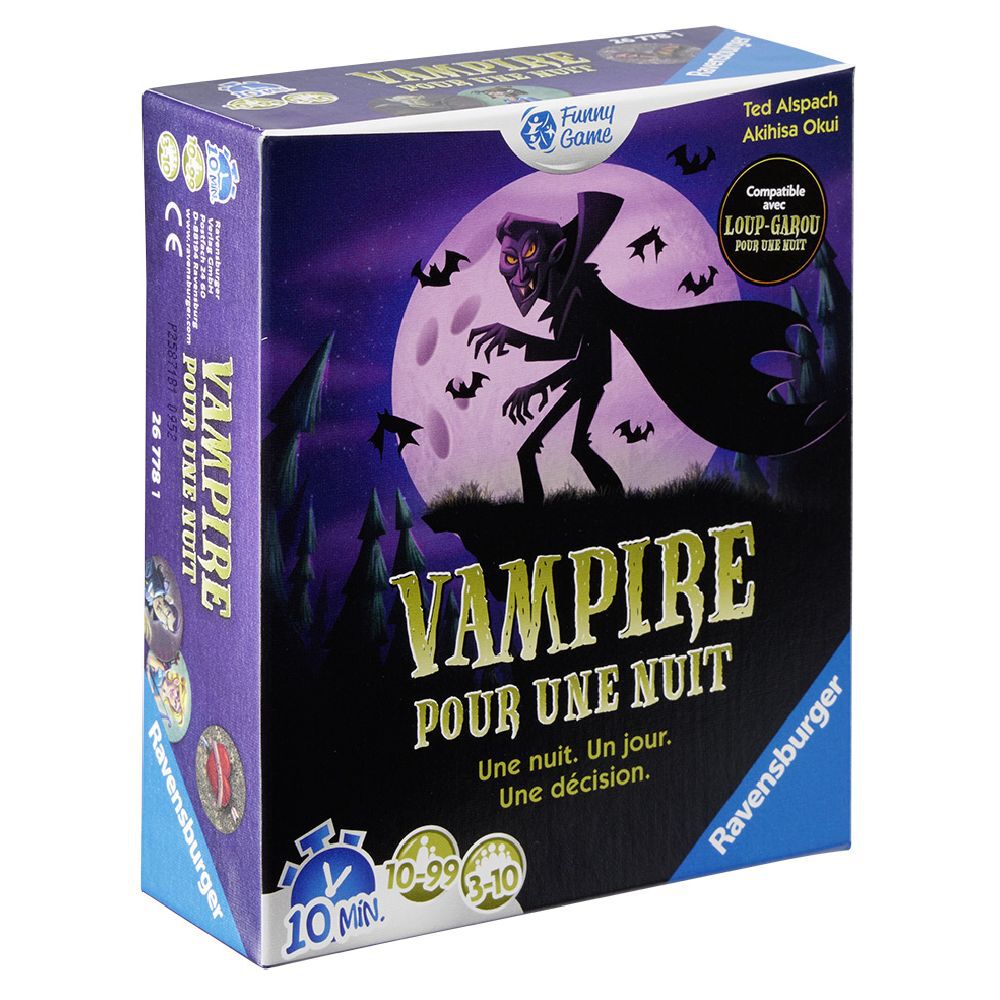Jeu Vampire pour une nuit Ravensburger