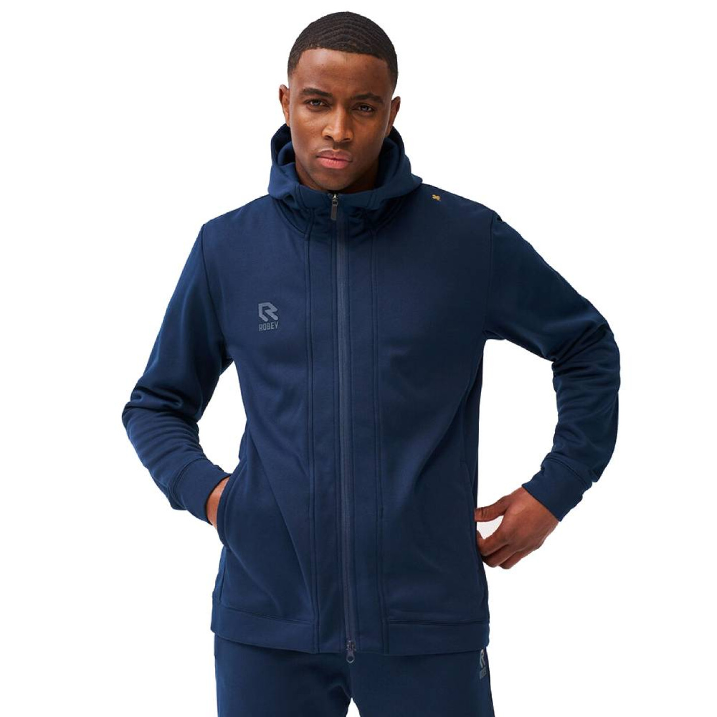 Robey Off Pitch Travel Trainingsjack Donkerblauw
