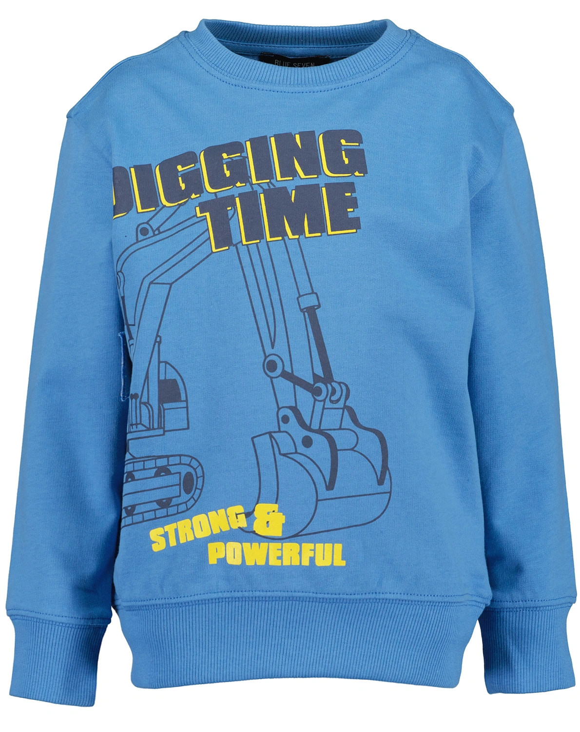 Sweatshirt DIGGING TIME in blau