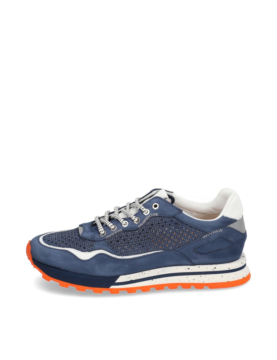 Lederkombi Sneaker