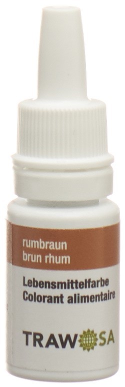 TRAWOSA Lebensmittelfarbstoff rumbraun 10 ml