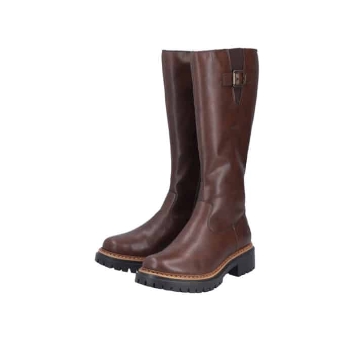 Rieker Lang Støvle Dame 72694-25