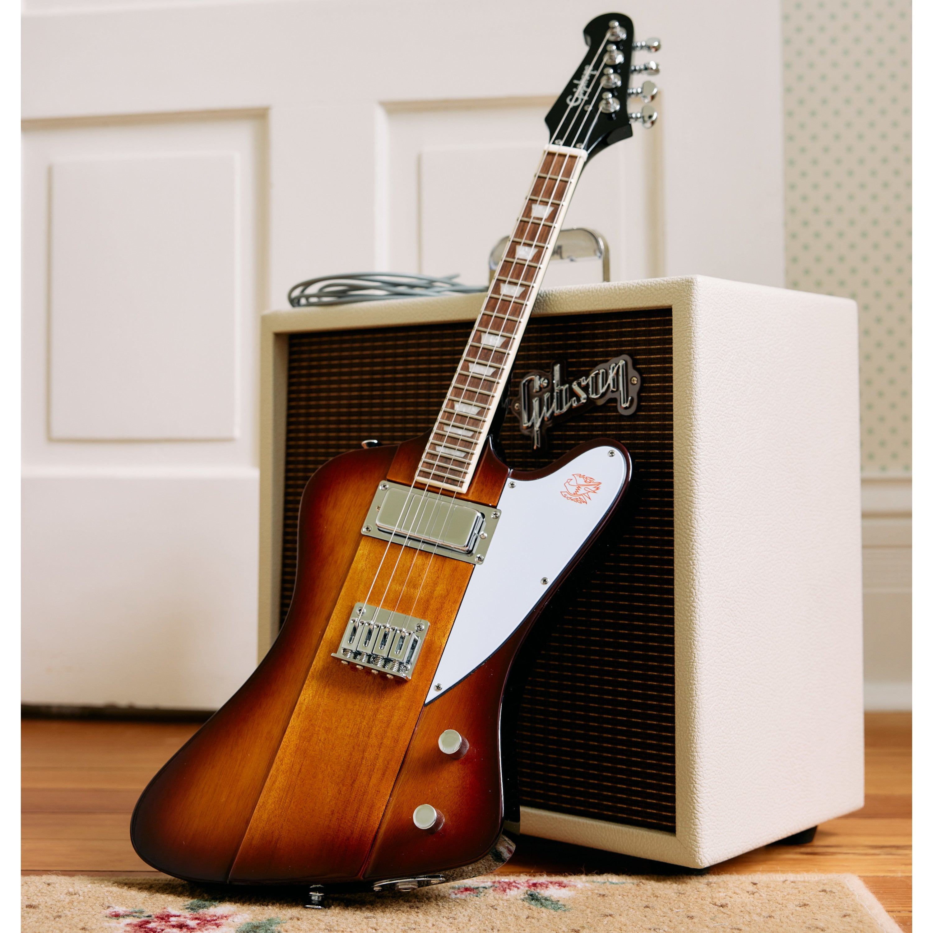 Epiphone Mandobird Vintage Sunburst elektrische mandoline met premium gigbag
