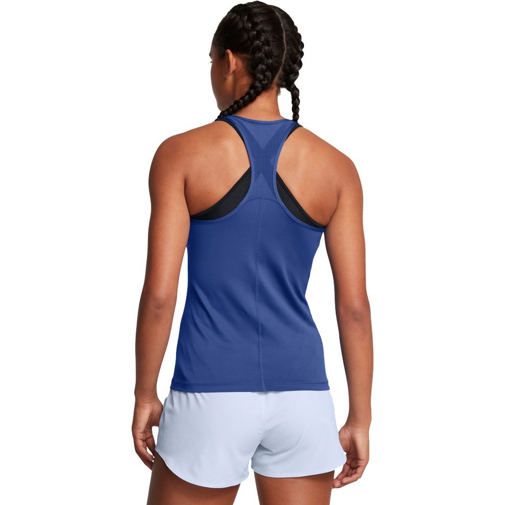 Under Armour HeatGear® Armour Racer Tanktop Damen tech blue
