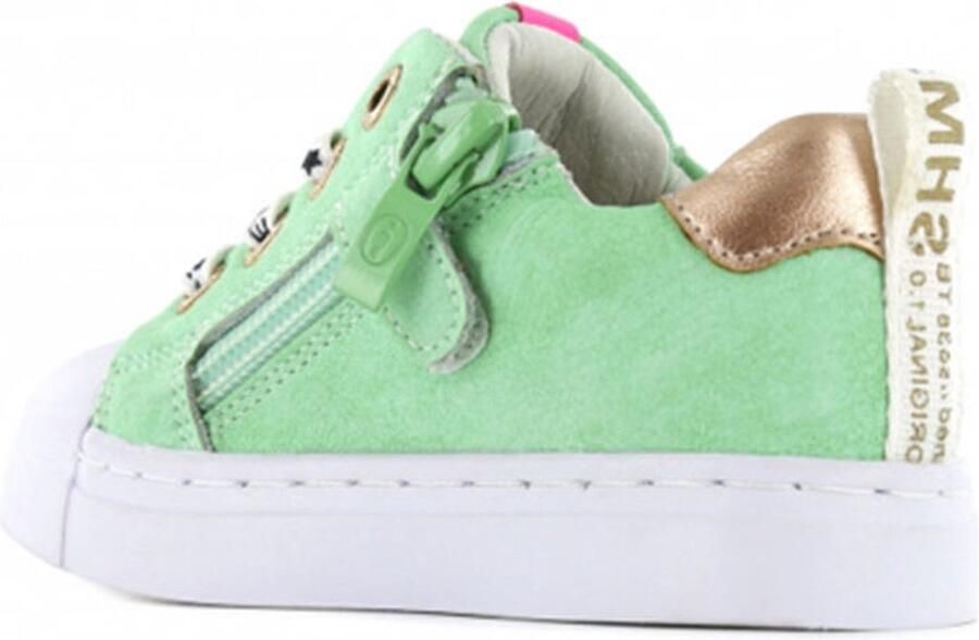 Shoesme veterschoen Veterschoenen groen