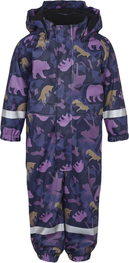 MCKINLEY Frog PU flyverdragt m. fleecefor Lilla
