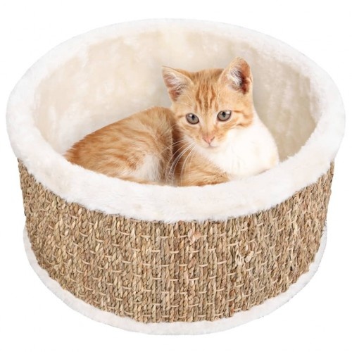 Cesta de descanso para gatos bege