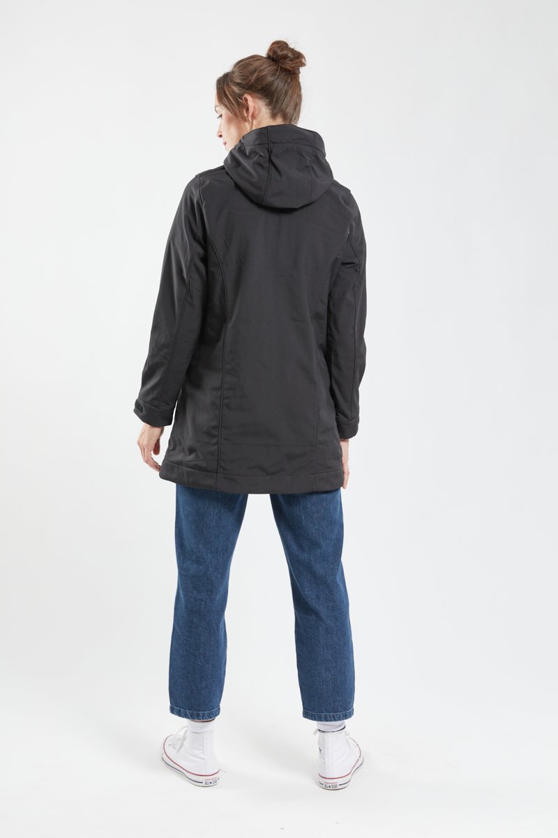 Veste longue softshell SELLY