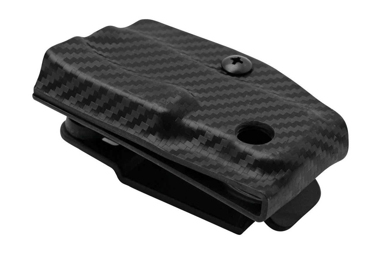 Clip And Carry Kydex Sheath Leatherman Skeletool, Carbon Fiber Black LSKEL-CF-BLK riemholster