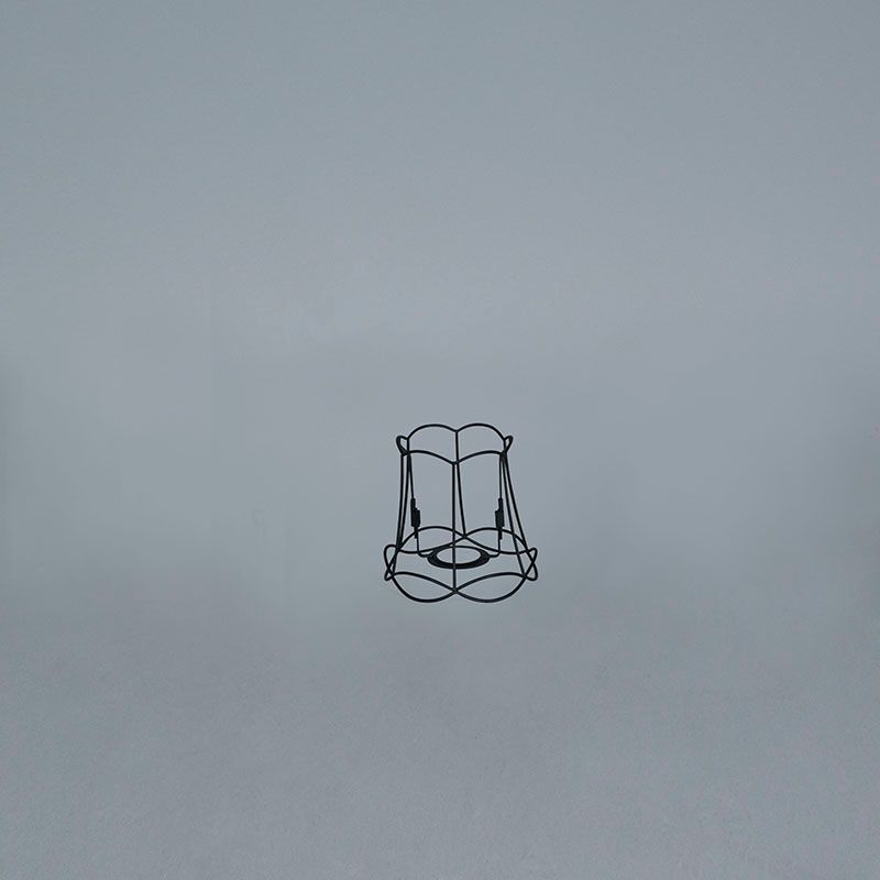 Metalen lampenkap zwart 15/14 - Granny Frame