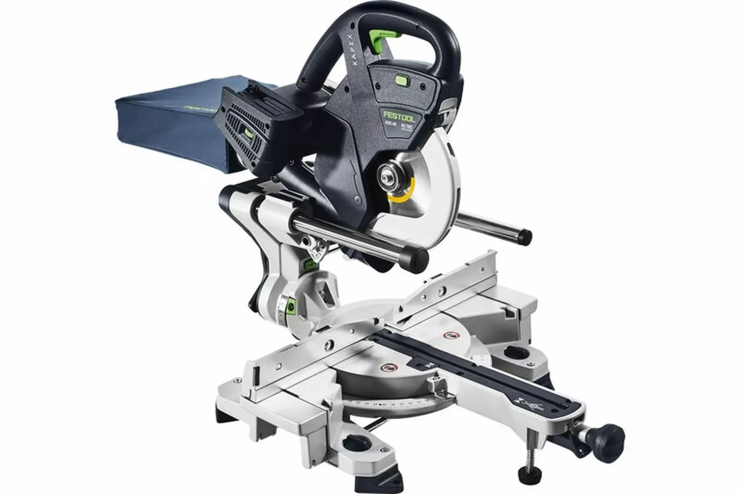 Festool KSC 60 EB-Basic KAPEX 2x18V Li-ion Accu afkortzaag met extra zaagblad