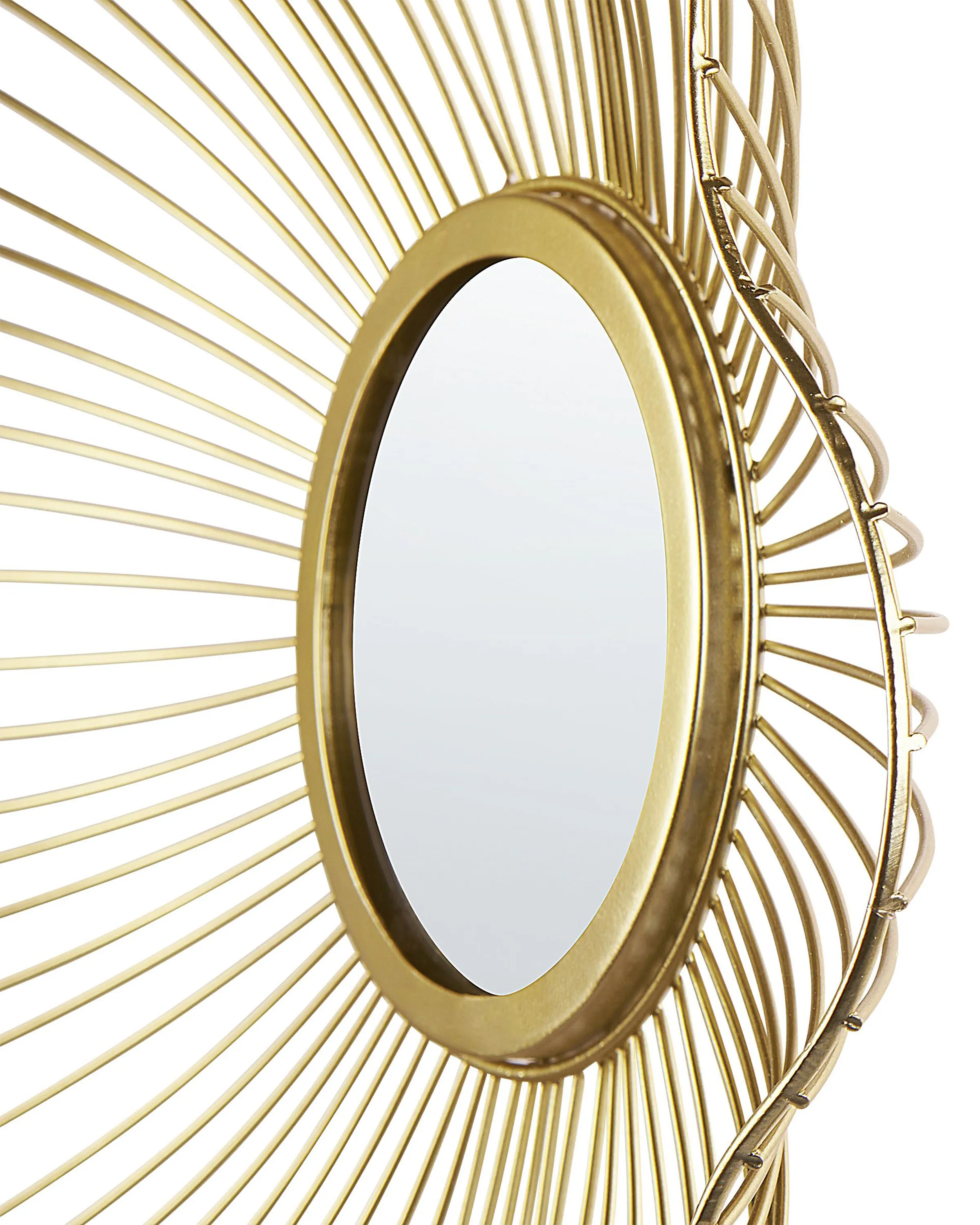 Wandspiegel SENS 40 cm 40 cm Metaal Goud