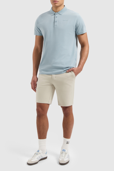 Pure Path beige heren korte broek