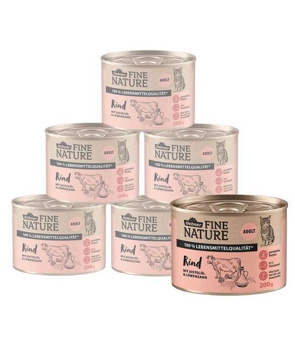 Dehner Fine Nature Nassfutter für Katzen