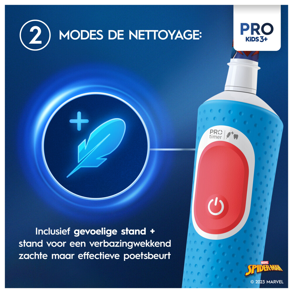 Oral-B Elektrische Tandenborstel Pro Kids Spider-Man