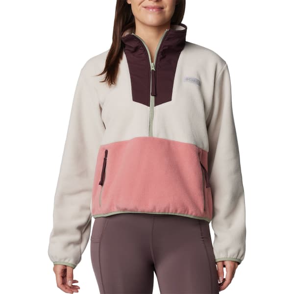Sweat polaire COLUMBIA SEQUOIA GROVE HALF ZIP FLEECE W DARK STONE/PINK AGAVE