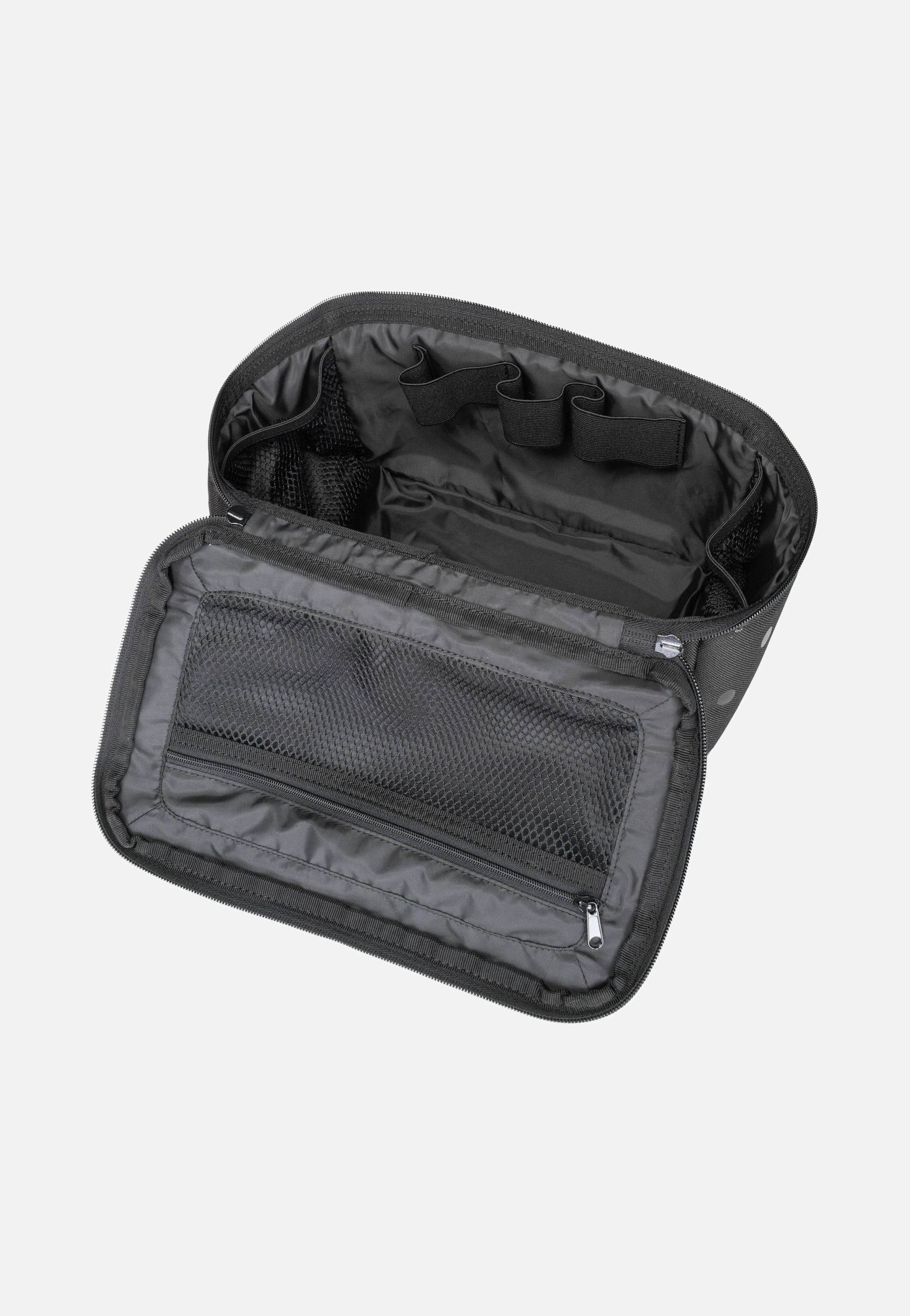beautycase Glossy Dots Black - Kosmetikkoffer