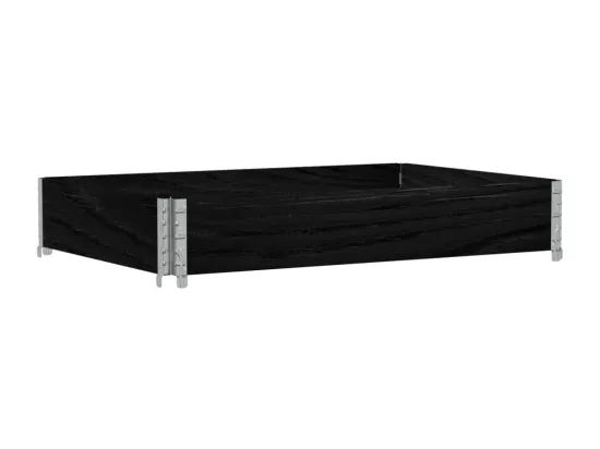 Jardinière bac lit surélevé bois marron 120 x 80 x 45433 cm 02_0037411