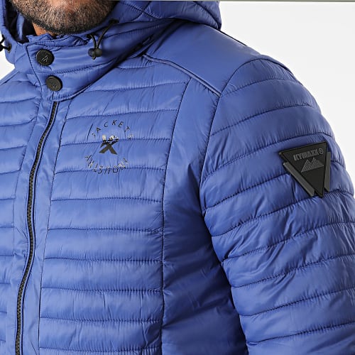 Doudoune Capuche Bleu