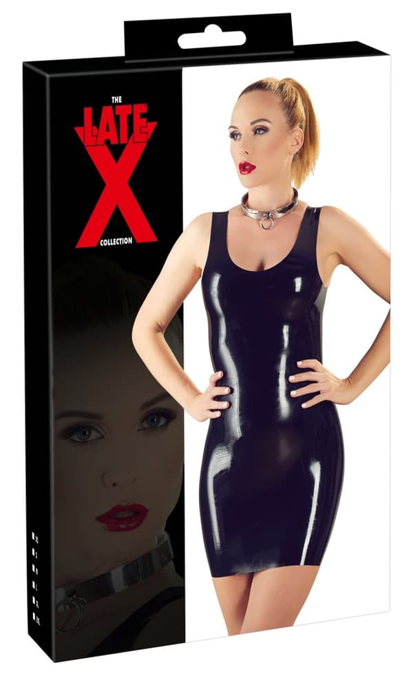 Latex Mini Dress XL