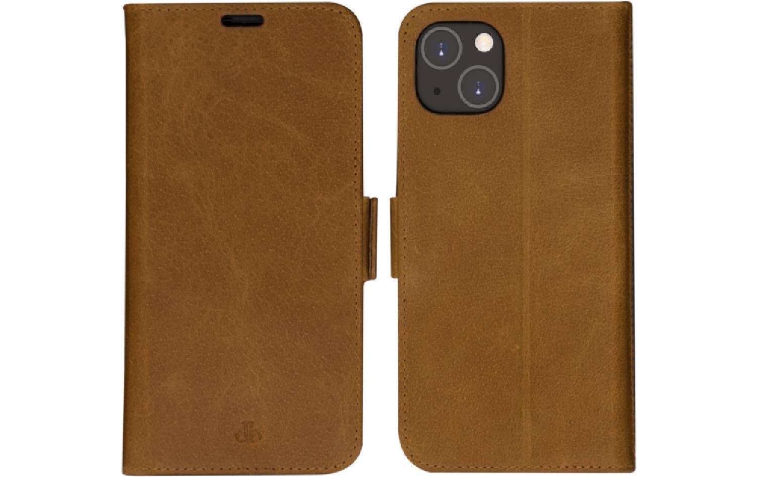 Book Cover Copenhagen Slim iPhone 14 Plus BraunSchutzhülle für das Apple iPhone 14 Plus
