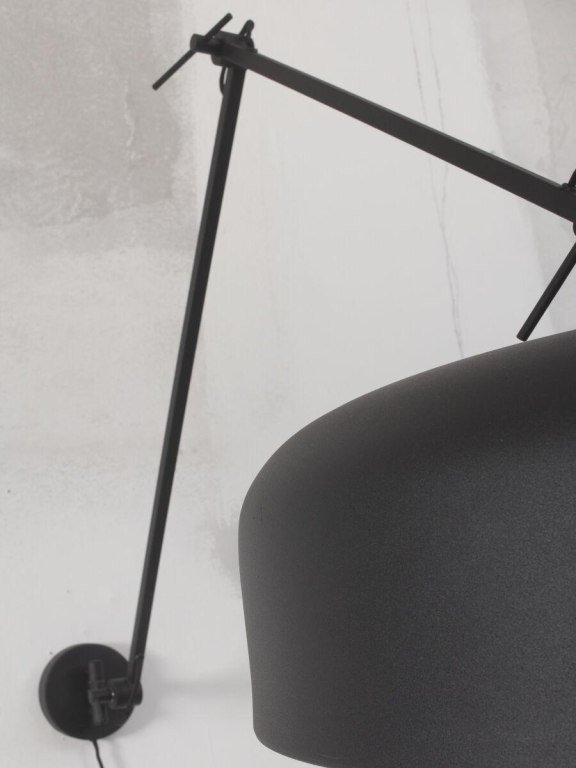 It's about Romi Marseille wandlamp 2-arm zwart