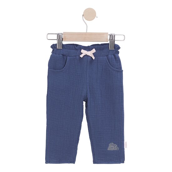 Mon Petit Nuage Pantalon   Bleu infinity        de               P'tit bisou